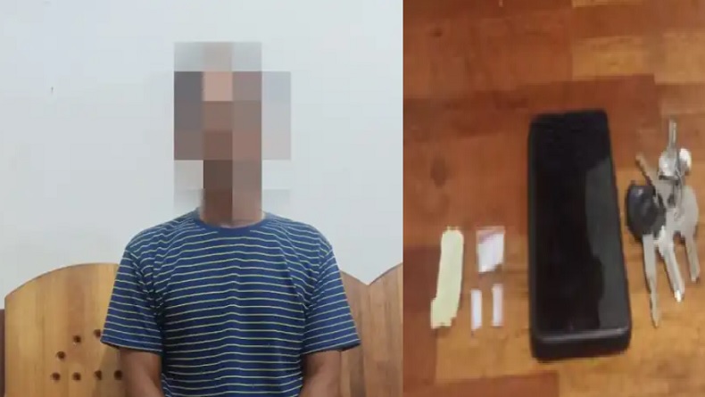 title Simpan Sabu di Telapak Kaki, Kakek di Mempawah Kalbar Ditangkap Polisi Simpan Sabu di Telapak Kaki, Kakek di Mempawah Kalbar Ditangkap Polisi