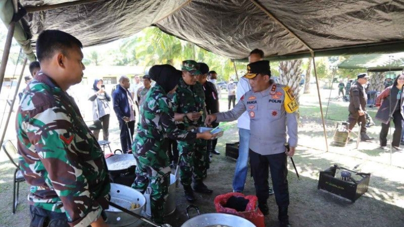 Cek Dapur Umum untuk Personel Pengamanan F1 Powerboat, Kapolda Sumut: Tahunya Enak