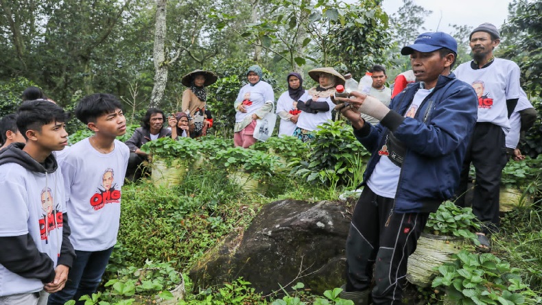 Puluhan Generasi Milenial Bandung Ikut Pelatihan Pertanian Organik OMG Jabar