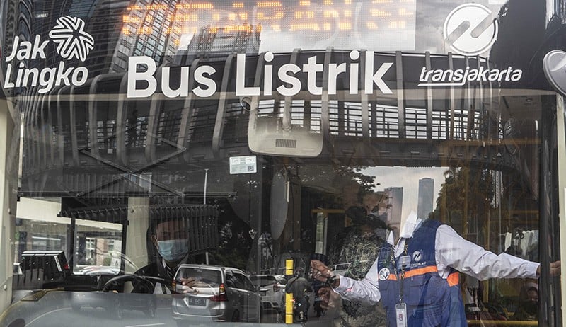 Dishub DKI Tambah 120 Bus Listrik TransJakarta - Bagian 2