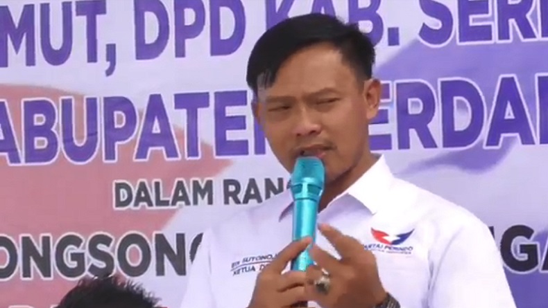Kinerja Dipuji Ketua DPW Perindo Sumut, Ini Respons DPD Sergai
