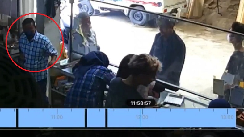 Pura-pura Belanja, Pria Curi HP di Melong Cimahi, Aksinya Terekam CCTV