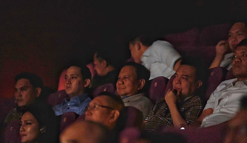 Prabowo Isi Akhir Pekan dengan Nobar Film Bertema Nasionalisme - Bagian 2