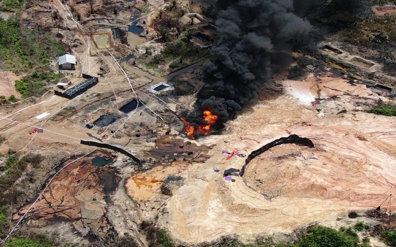 Sumur Minyak Ilegal di Muba Terbakar, 1 Pekerja Tewas Terpanggang 