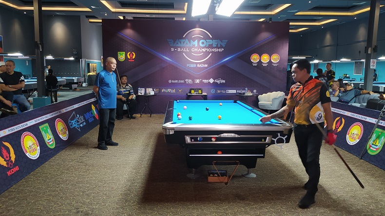 Batam Open 9 Ball Championsip, Peserta Indonesia Mendominasi Babak 32 dan 16 Besar