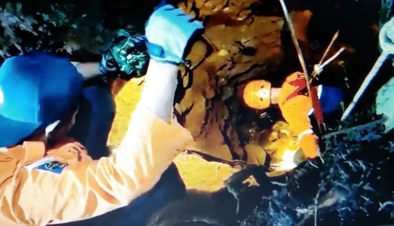  Dramatis, Tim SAR Gabungan Evakuasi Sapi Berbobot 500 Kg Tercebur Sumur di Purbalingga