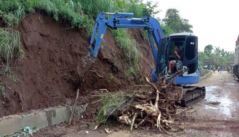 Akses Jalan Alternatif 2 Kecamatan di Boyolali Tertutup Longsor Sudah Bisa Dilalui Kendaraan