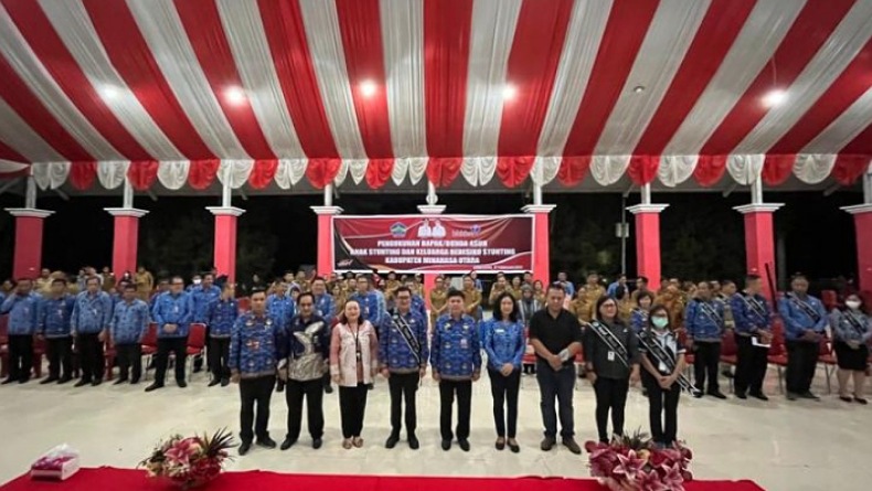 Turunkan Angka Stunting, BKKBN Sulut-Pemkab Minahasa Utara Siap Sinergi