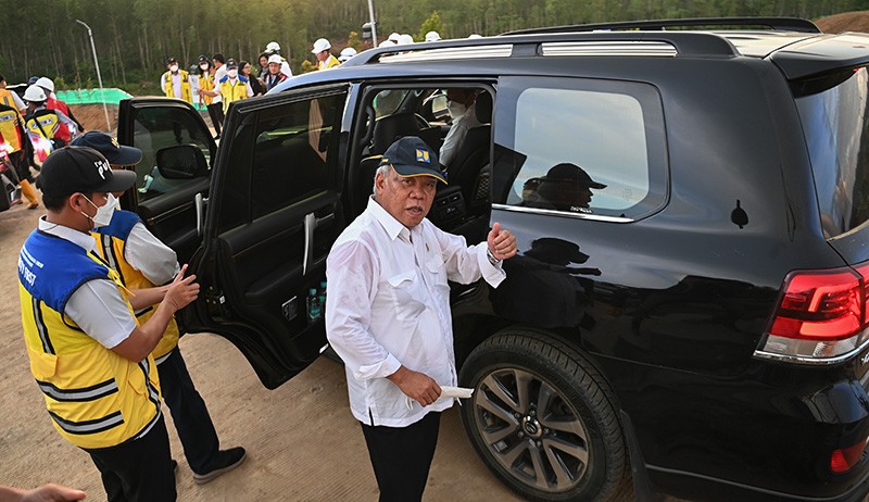 Suasana Pembangunan Kantor Kementerian Koordinator di IKN Nusantara - Bagian 3