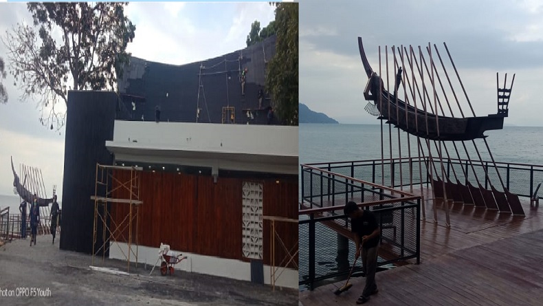 Penampakan Area F1 Powerboat, Dibangun Bergaya Modern dan Tradisional 