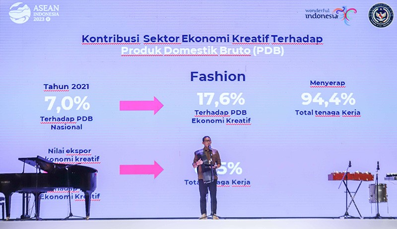 Menparekraf Sandiaga Uno Buka Indonesia Fashion Week 2023 - Bagian 2