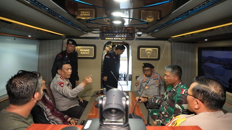 Pengamanan F1 Powerboat, Mobile Command Center Korps Brimob Polri Disiagakan