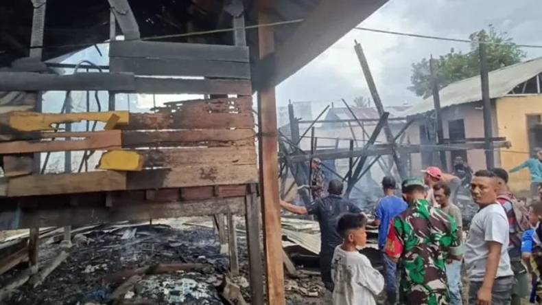 2 Rumah di Aceh Terbakar, Warga Padamkan Api secara Manual karena Tak Ada Mobil Damkar