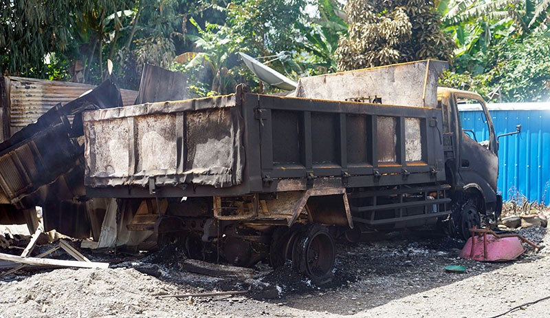 Suasana Mencekam Kerusuhan Wamena, 10 Orang Tewas Dipicu Isu Penculikan Anak - Bagian 3