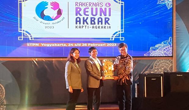  Rakernas Kapti Agraria Dimeriahkan Peluncuran Buku hingga Pameran Produk UMKM  