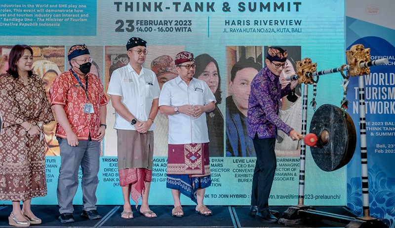 Sandiaga Uno Dukung Bali Gelar World Tourism Network 2023   - Bagian 1