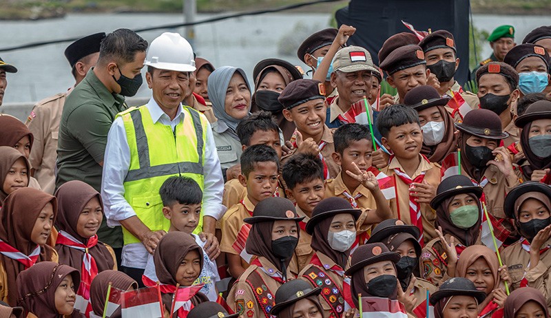 Presiden Jokowi Resmikan Tol Semarang-Demak Seksi II - Bagian 3