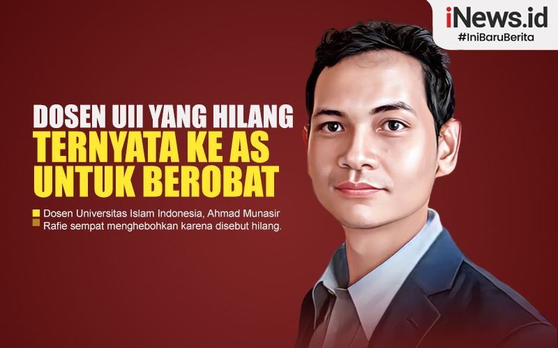  UII Pertimbangkan Bantu Biaya Berobat Dosen Ahmad Munasir yang Sempat Dilaporkan Hilang Kontak 