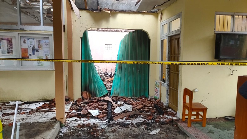 Pascakebakaran, KBM di SMPN 1 Talaga Majalengka Terganggu, Kerugian Ditaksir Rp250 Juta