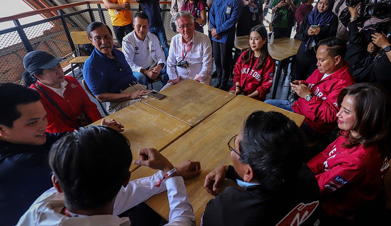 Wamenparekraf Angela Tanoesoedibjo bersama Para Menteri Nobar F1 PowerBoat - Bagian 4