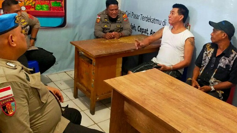 Curi Ikan di Pasar Towoe Tahuna, Pelaku Dimaafkan Korban