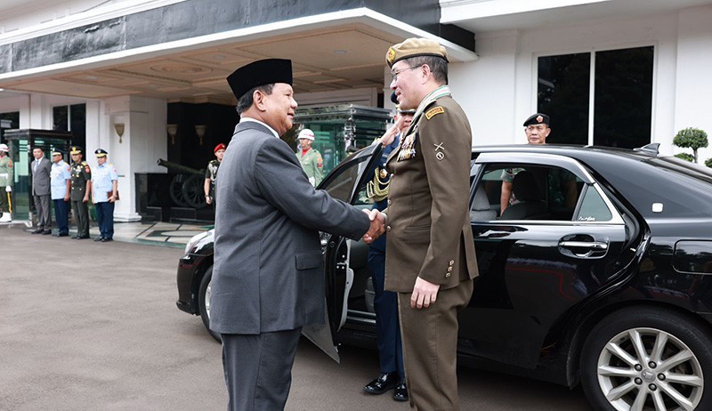 Prabowo Terima Kunjungan Panglima Angkatan Bersenjata Singapura - Bagian 3