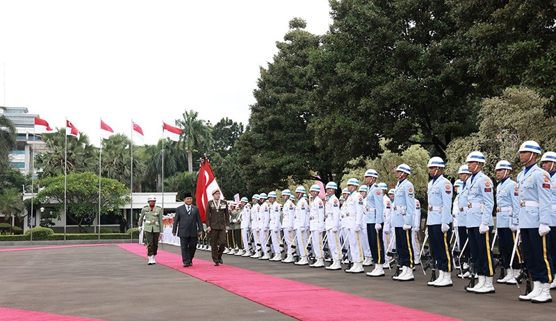 Prabowo Terima Kunjungan Panglima Angkatan Bersenjata Singapura - Bagian 2