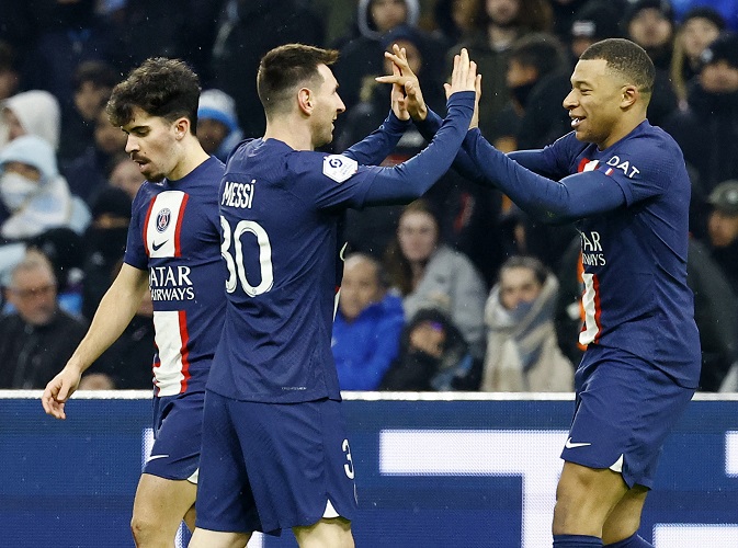 Hasil Marseille Vs Psg Duet Mbappe Messi Menakutkan Les Parisiens Menang Besar 8047