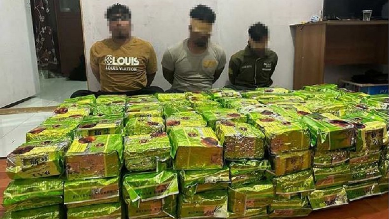 Baru 2 Bulan, Bea Cukai Aceh Sudah Gagalkan Penyelundupan Sabu Total 391 Kg