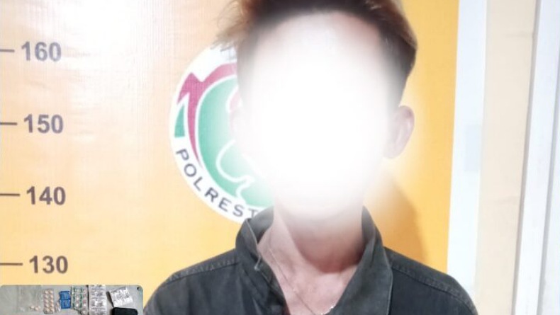 Edarkan Obat Keras, Pria Ini Ditangkap Polresta Manado 