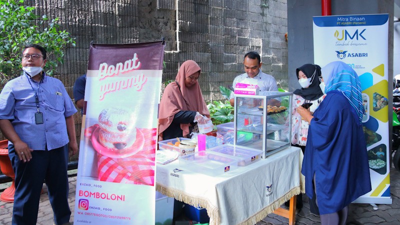 Berdayakan Mitra Binaan, TJSL ASABRI Hadirkan Gerai UMK di Kantor Pusat  - Bagian 1