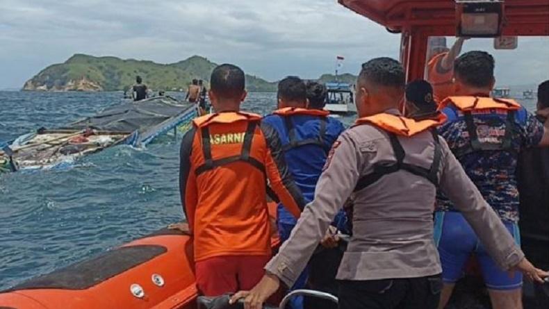 Kecelakaan Laut di Labuan Bajo, SAR Evakuasi 6 Penumpang Kapal, 1 Luka Ringan