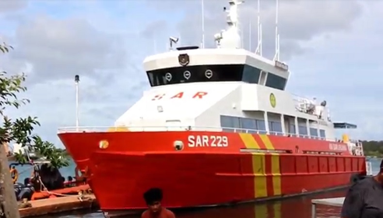 Pencarian ABK KM Linggar Petak 89 Dilanjutkan, KN SAR Arjuna Sisir Samudera Hindia