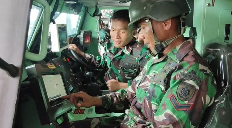  Begini Uji Sertifikasi Pengemudi Ranpur di Mako Yonif Mekanis 403/Wirasada Pratista