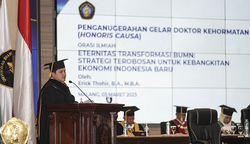 Erick Thohir Terima Gelar Doktor Honoris Causa dari Universitas Brawijaya - Bagian 3