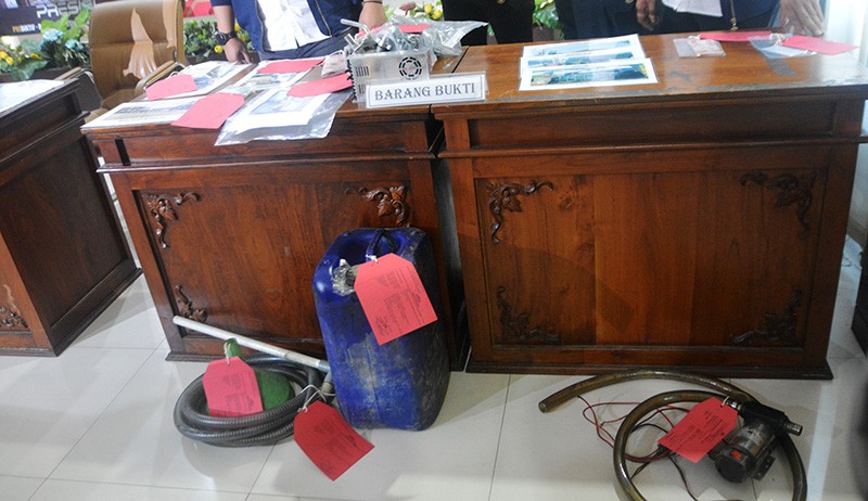 Polda Jateng Bongkar Penyalahgunaan BBM Subsidi dan Tambang Ilegal - Bagian 3