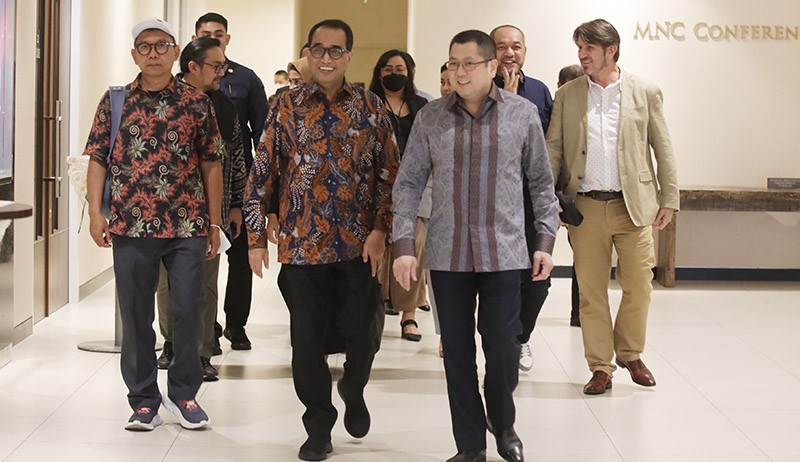 Foto Kunjungan Menteri Perhubungan Budi Karya Sumadi ke MNC Media - Bagian 4