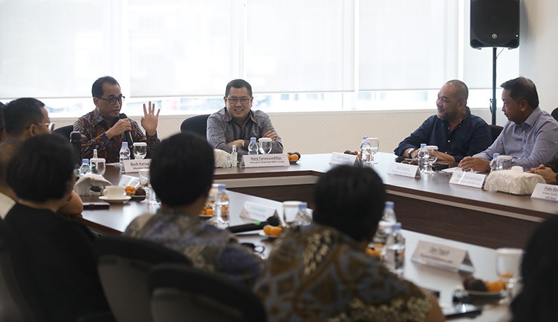 Foto Kunjungan Menteri Perhubungan Budi Karya Sumadi ke MNC Media - Bagian 3