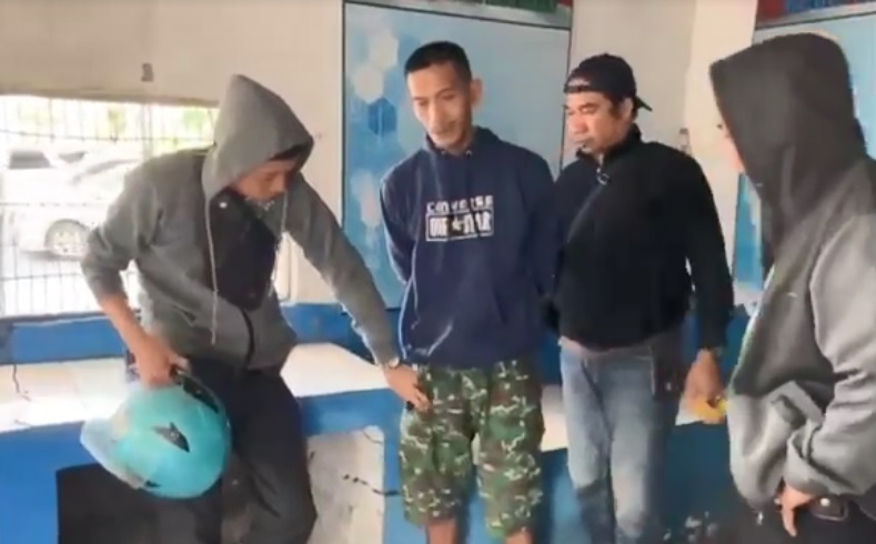 Terekam CCTV Curi Motor, Pengemudi Bentor di Makassar Ditangkap Polisi