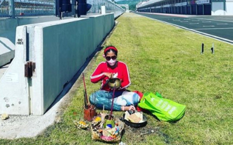 Cuaca Panas, Gelaran MotoGP Mandalika 2023 Tak Panggil Rara Pawang Hujan?
