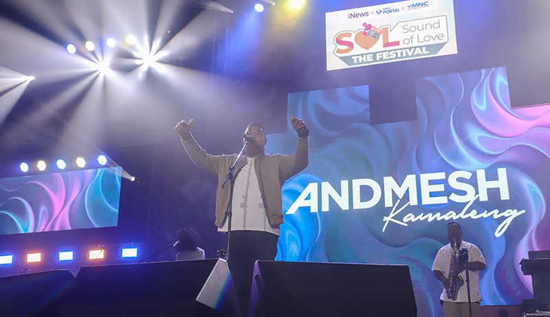 Penampilan Andmesh Buka Sound of Love The Festival dengan Lagu Kumau Dia - Bagian 3