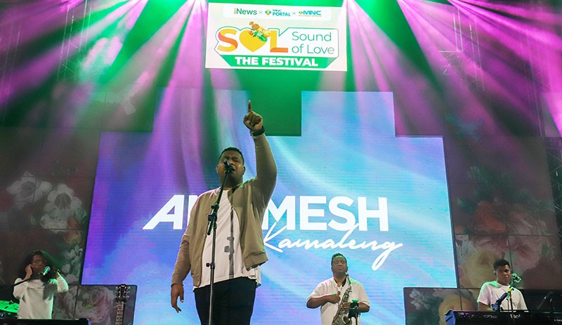 Penampilan Andmesh Buka Sound of Love The Festival dengan Lagu Kumau Dia - Bagian 1