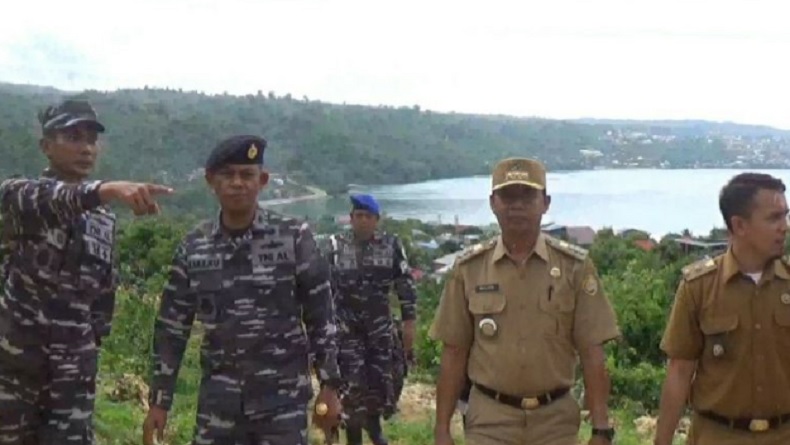 TNI AL Bangun Pangkalan Seluas 3,2 Hektare di Baubau, Tempat Singgah Kapal Perang
