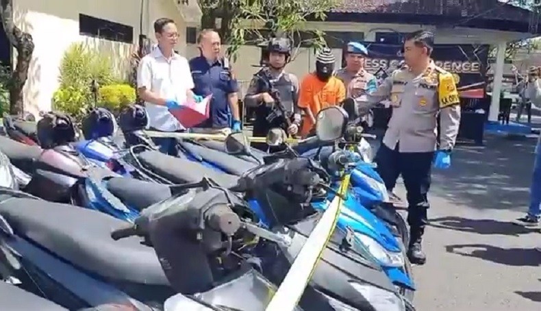Spesialis Curanmor Kunci Nyantol Gasak 28 Motor di Bali