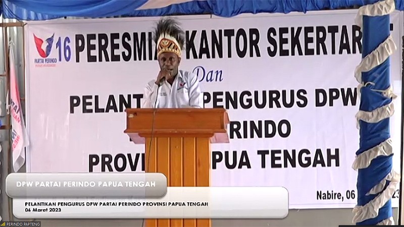 HT Lantik Otopianus P Tebai sebagai Ketua DPW Papua Tengah - Bagian 3
