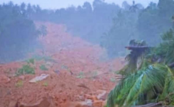 Warga Natuna Buka Posko Bantuan Korban Bencana Tanah Longsor