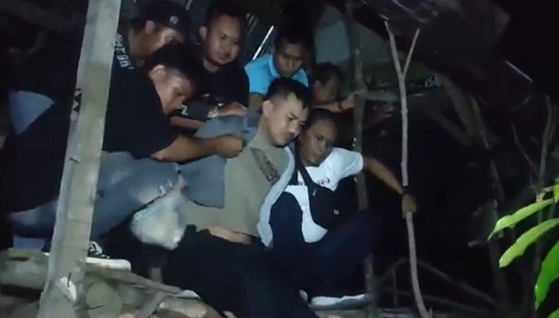 Napi Kabur di Pangkalpinang Tertangkap saat Tidur Pulas dalam Pondok Kebun Sawit