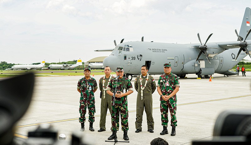 Penampakan Pesawat C-130J Super Hercules Pesanan Kemhan untuk TNI AU - Bagian 4