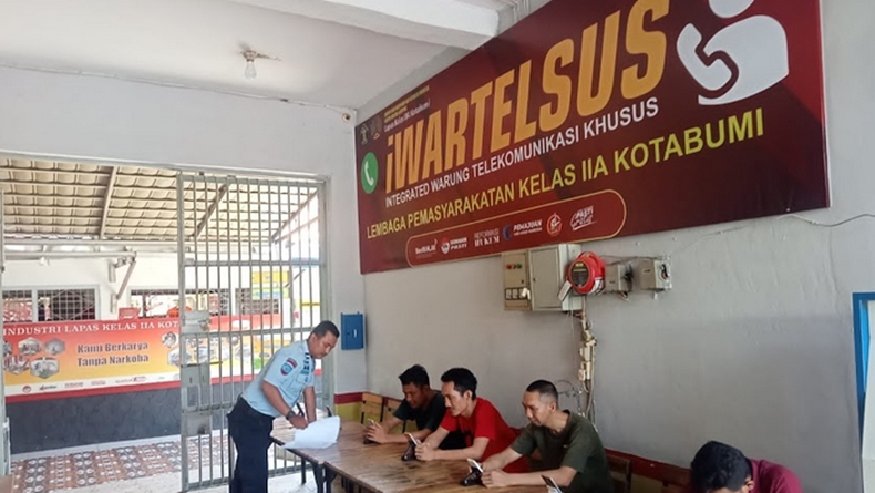 Asyik, Ada Fasilitas Video Call Gratis untuk Napi di Lapas Kelas IIA Kotabumi Lampung