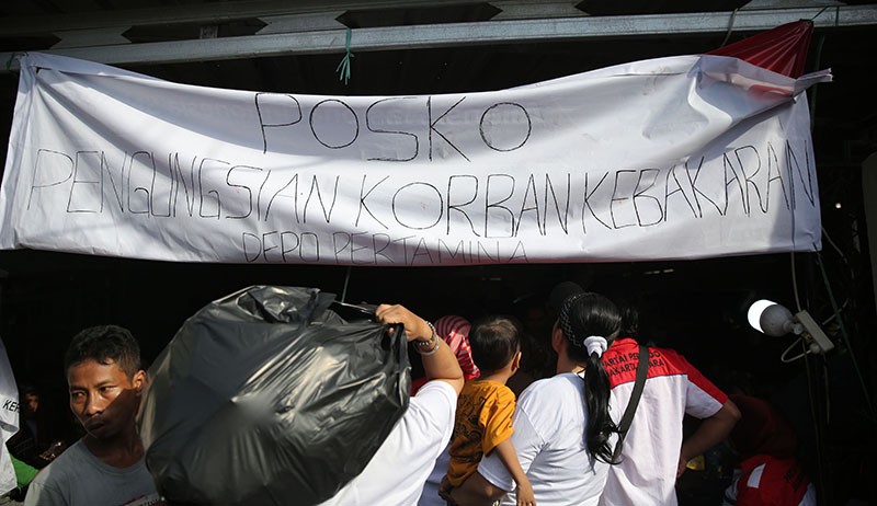 Partai Perindo Salurkan Bantuan untuk Korban Kebakaran Depo Pertamina Plumpang - Bagian 4